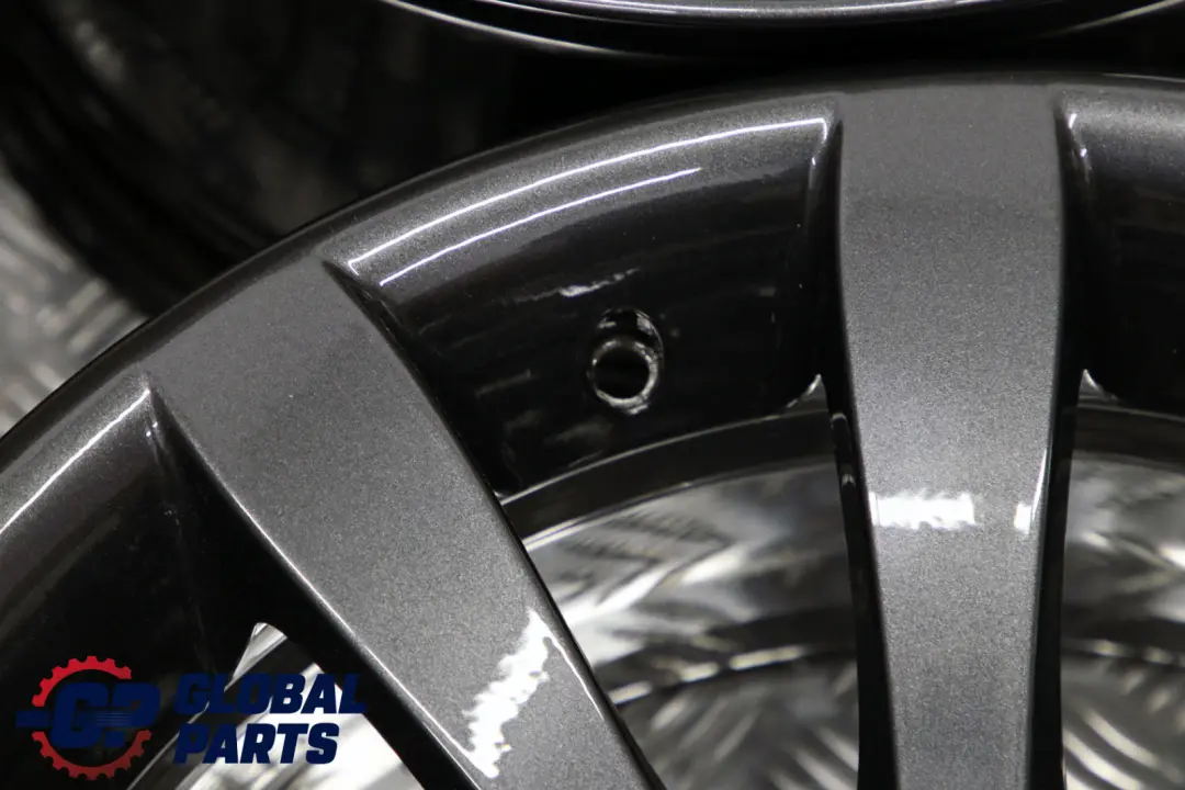 Grey Complete Set 4x Wheel Rim 19" 8,5J 9J Star Spoke 218 to BMW 6 Series E63 E64 with Part number 6770941 6770942 BMW 6 Series E63 E64 Grey Complete Set 4x Wheel Rim 19" 8,5J 9J Star Spoke 218 - SKU 6770941/6770942 - Part number 6770941 6770942