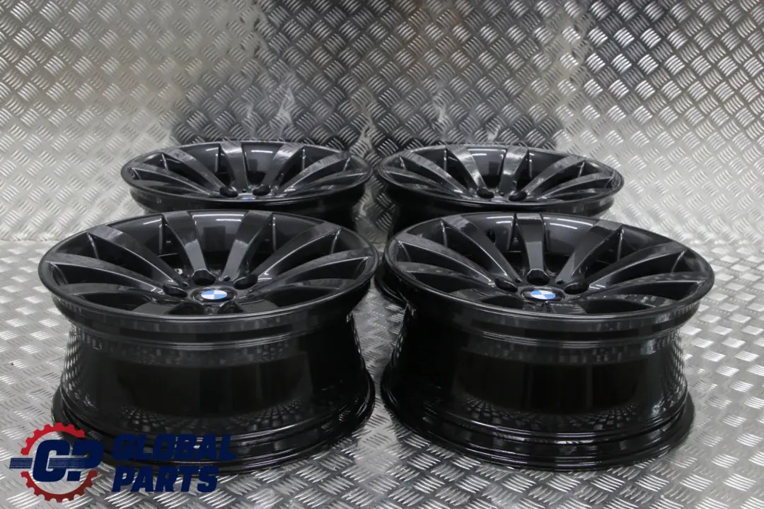 BMW 6 Series E63 E64 Grey Complete Set 4x Wheel Rim 19" 8,5J 9J Star Spoke 218 - SKU 6770941/6770942 - Part number 6770941 6770942