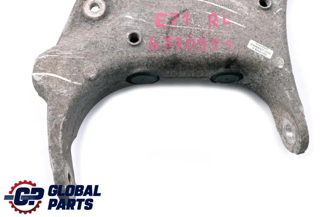 Roue Arrière Gauche Partie Pivotante Support d'Essieu pour BMW X5 X6 E70 E71 Porte à propos du numéro de pièce 6770951 BMW X5 X6 E70 E71 Porte Roue Arrière Gauche Partie Pivotante Support d'Essieu - SKU 6770951 - Numéro de pièce 6770951