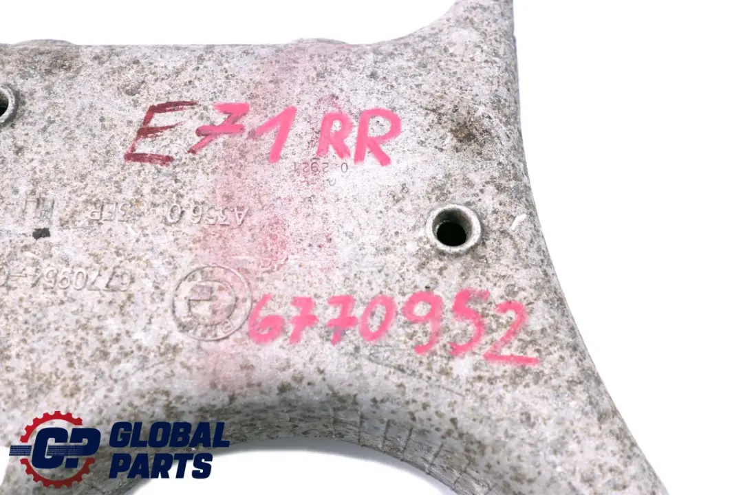 BMW X5 X6 E70 E71 F15 F16 Rear Right O/S Wheel Carrier Swing Part Axle Support - SKU 6770952 - Part number 6770952