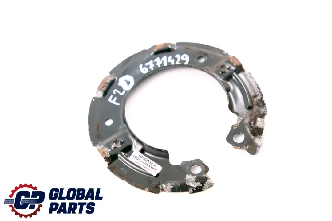 Hand Parking Brake Shoe Supporting Ring Plate to BMW 1 3 E87 E90 F20 F30 Rear with Part number 6771429 BMW 1 3 E87 E90 F20 F30 Rear Hand Parking Brake Shoe Supporting Ring Plate - SKU 6771429 - Part number 6771429