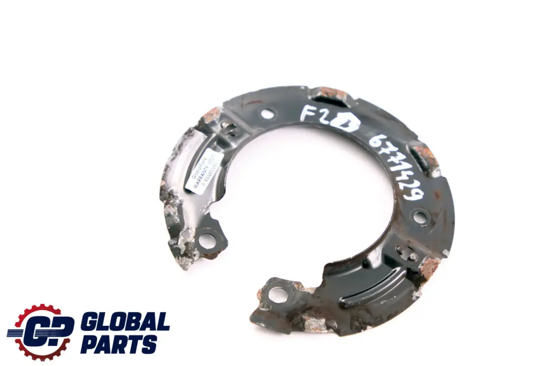 Hand Parking Brake Shoe Supporting Ring Plate to BMW 1 3 E87 E90 F20 F30 Rear with Part number 6771429 BMW 1 3 E87 E90 F20 F30 Rear Hand Parking Brake Shoe Supporting Ring Plate - SKU 6771429 - Part number 6771429