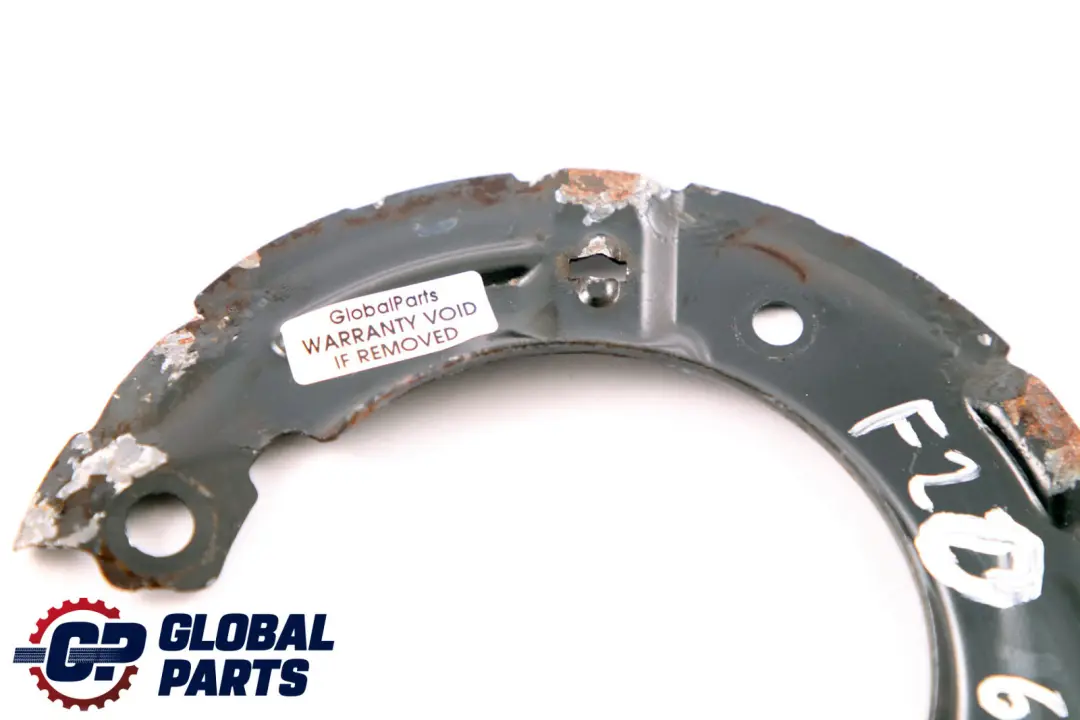 Hand Parking Brake Shoe Supporting Ring Plate to BMW 1 3 E87 E90 F20 F30 Rear with Part number 6771429 BMW 1 3 E87 E90 F20 F30 Rear Hand Parking Brake Shoe Supporting Ring Plate - SKU 6771429 - Part number 6771429