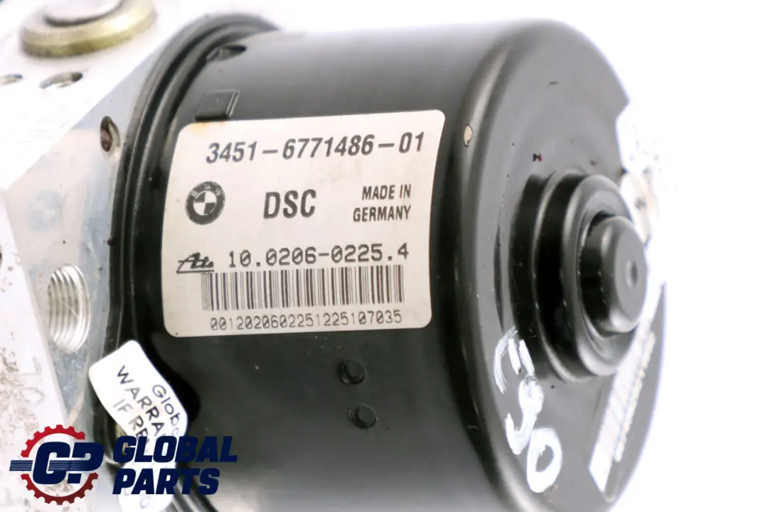  ABS Pumpe BMW E87 E90 E91 DSC Modul ECU Hydroeinheit 6771487 - SKU 6771486 - Teilenummer 6771486