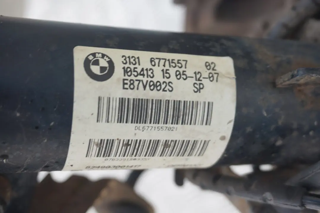 BMW 1er E87 LCI 123d N47S Vorne Links Federbein Bremse Aufhängung Bein - SKU 6771557-4 - Teilenummer 6771557