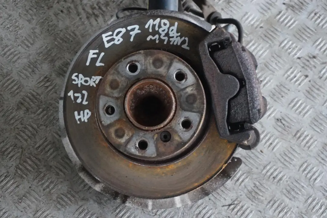 BMW E87 118d M47N2 Sport Molla Sospensioni Cuscinetto Perno Set SX - SKU 6771557 - Numero di parte 31316771557