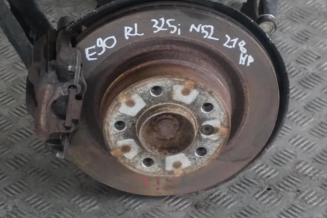 N52 Rear Left N/S Axle Leg Suspension Brake Disc Hub to BMW 3 Series E90 325i with Part number BMW 3 Series E90 325i N52 Rear Left N/S Axle Leg Suspension Brake Disc Hub - SKU 6771725 - Part number