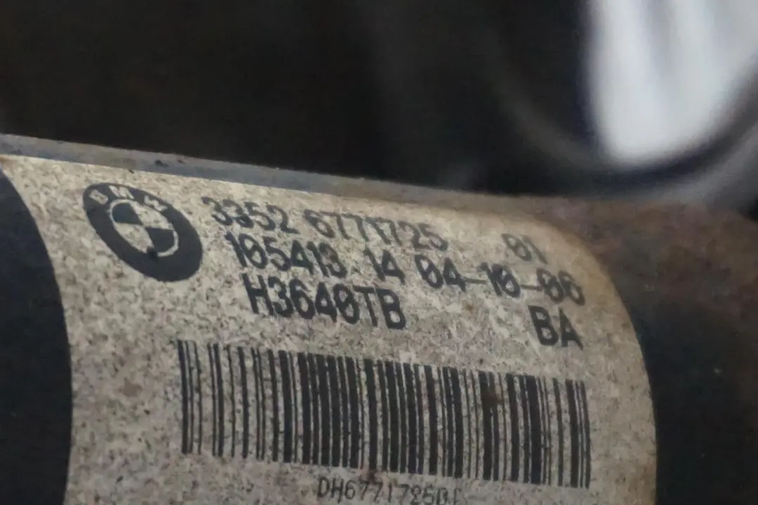 N52 Rear Left N/S Axle Leg Suspension Brake Disc Hub to BMW 3 Series E90 325i with Part number BMW 3 Series E90 325i N52 Rear Left N/S Axle Leg Suspension Brake Disc Hub - SKU 6771725 - Part number