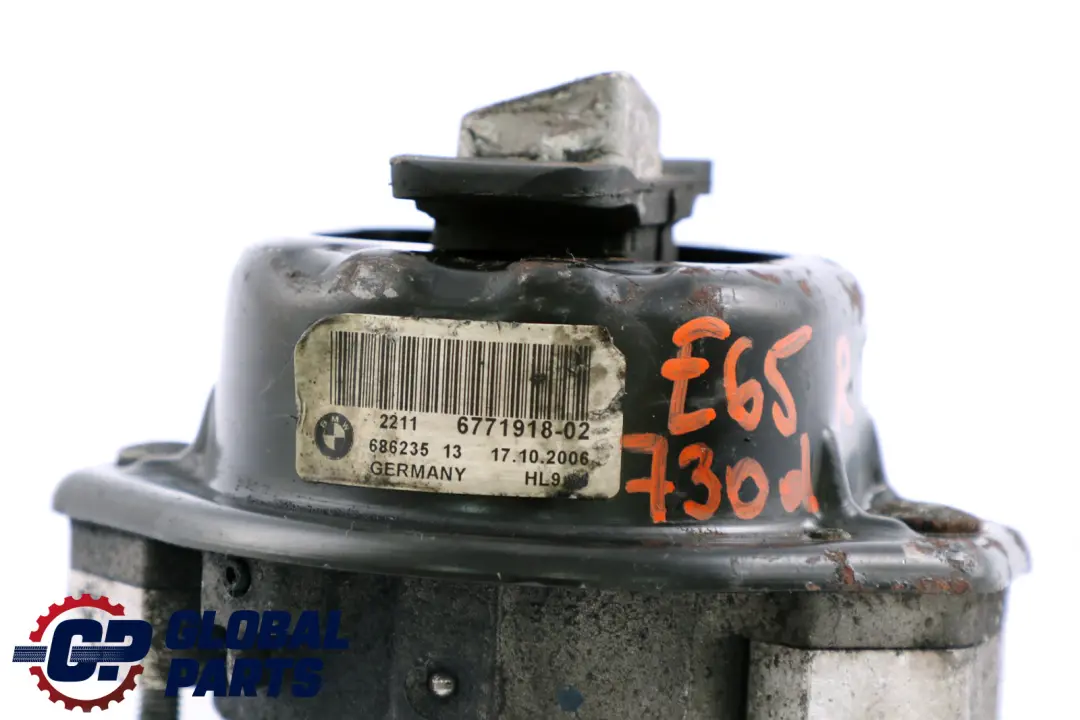 M57N2 Diesel Montaje del Motor De Goma Derecha para BMW E65 E66 730d con número de pieza 6771918 BMW E65 E66 730d M57N2 Diesel Montaje del Motor De Goma Derecha - SKU 6771918 - Número de pieza 6771918
