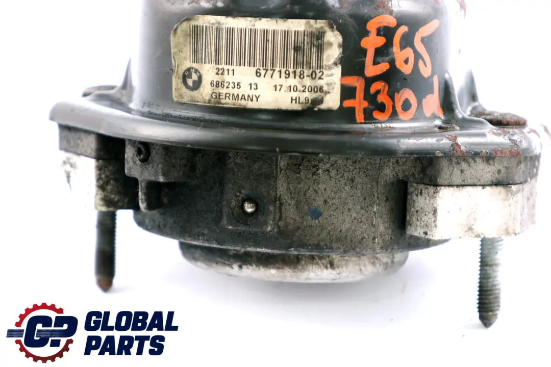 M57N2 Diesel Motorlager Gummi Rechts für BMW E65 E66 730d mit Teilenummer 6771918 BMW E65 E66 730d M57N2 Diesel Motorlager Gummi Rechts - SKU 6771918 - Teilenummer 6771918