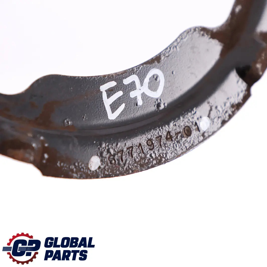 BMW X5 X6 E70 E71 Hinten Haltering Bremsbacken - SKU 6771974 - Teilenummer 6771974