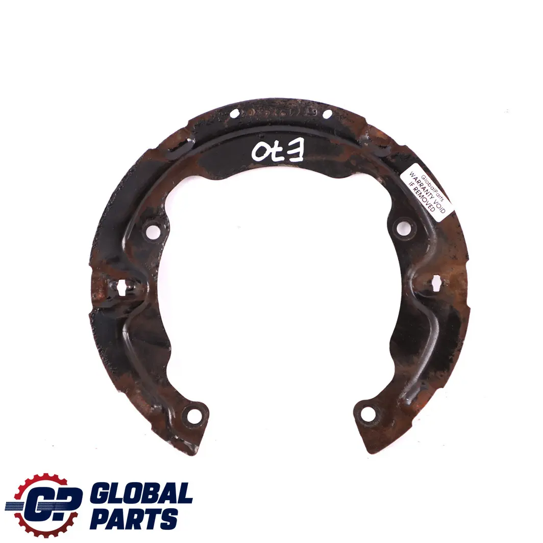 Hand Parking Brake Shoe Supporting Ring Plate to BMW X5 X6 E70 E71 Rear with Part number 6771974 BMW X5 X6 E70 E71 Rear Hand Parking Brake Shoe Supporting Ring Plate - SKU 6771974 - Part number 6771974
