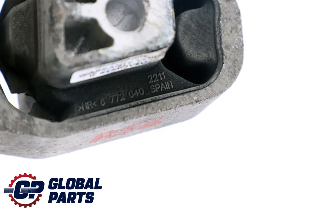 Gearbox Mount Bracket to BMW Mini Cooper One R55 R56 R57 LCI Rear Engine with Part number 6772040 BMW Mini Cooper One R55 R56 R57 LCI Rear Engine Gearbox Mount Bracket - SKU 6772040 - Part number 6772040