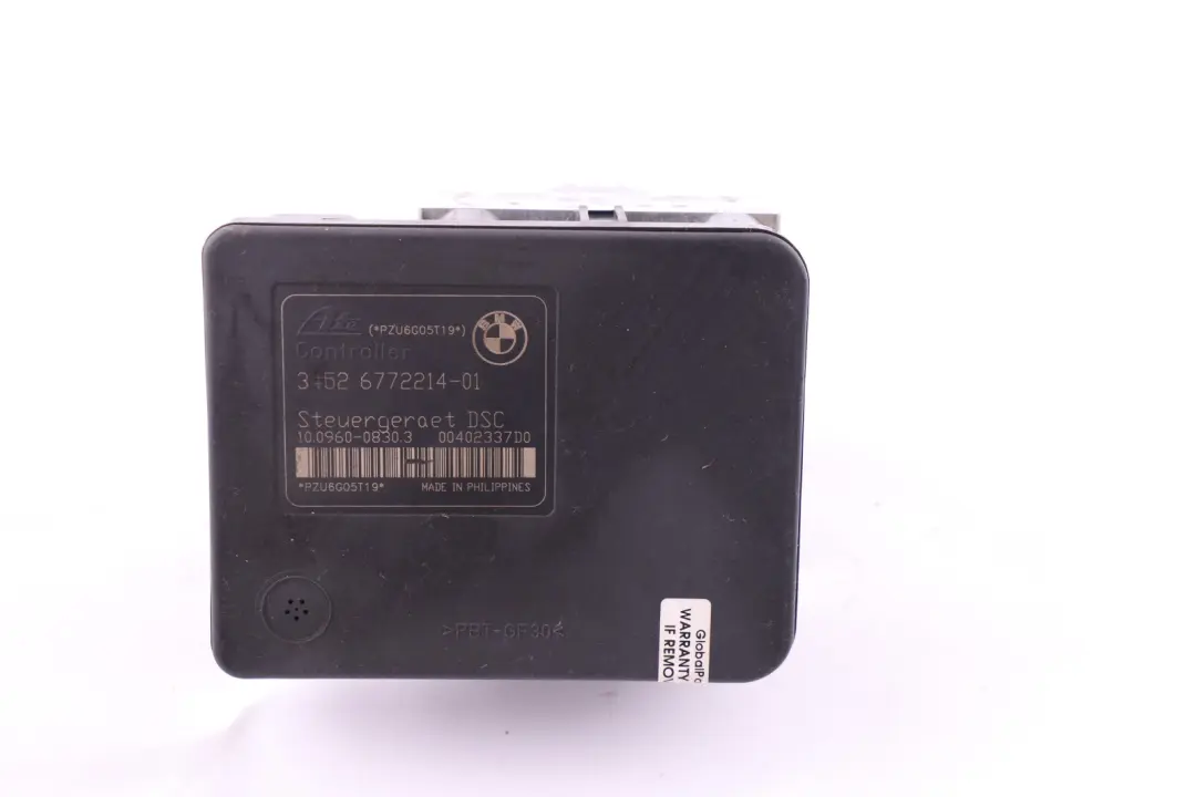 BMW E87 E90 E91 ABS DSC Modulo Bomba ECU Hydro Unidad - SKU 6772214 - Número de pieza 6791521