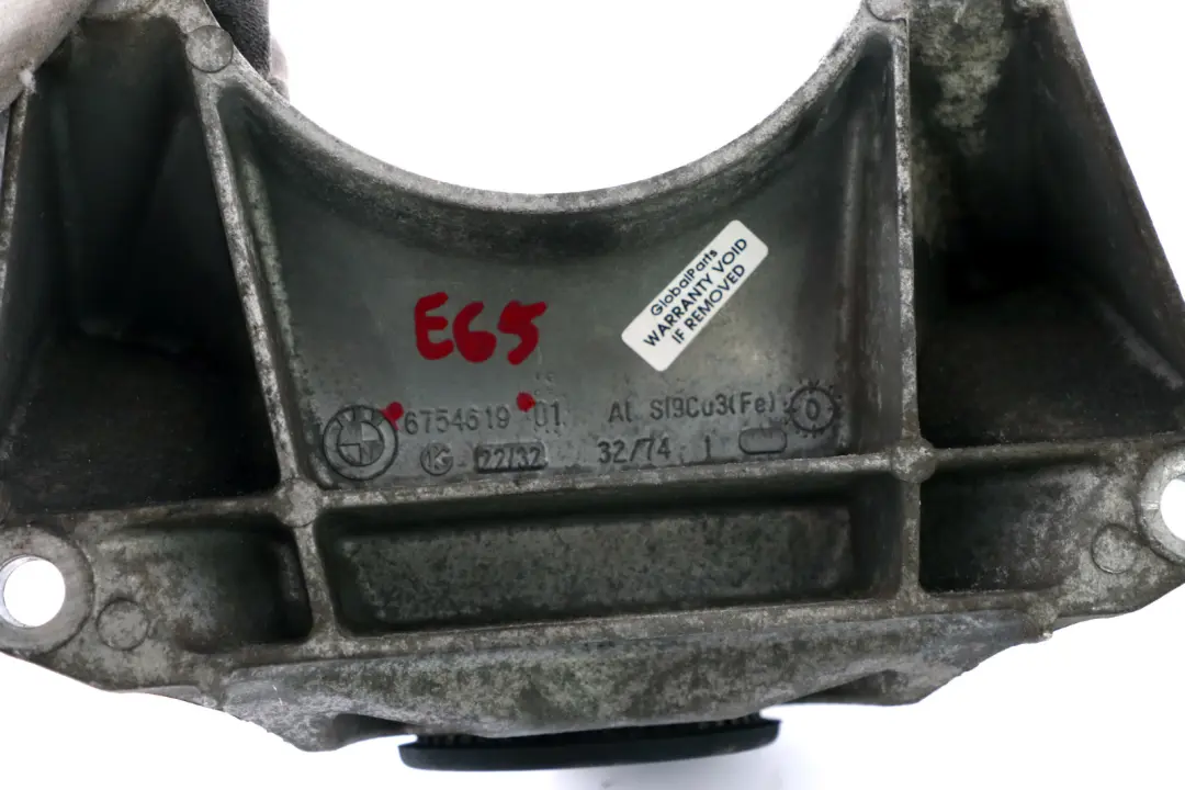 BMW E65 E66 E67 Gearbox Supporting Support Bracket Mount 6754619 - SKU 6772288 - Part number 6772288