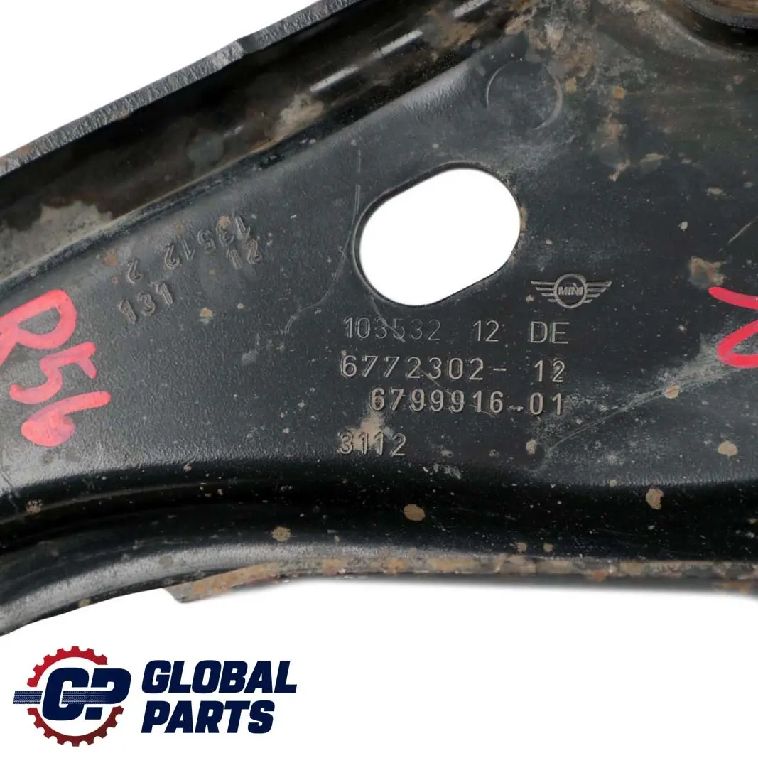 Left Right Lower Wishbone Suspension Control Arm Set to BMW Mini R55 R56 R57 with Part number 6772301 BMW Mini R55 R56 R57 Left Right Lower Wishbone Suspension Control Arm Set - SKU 6772301-1 6772302-1 - Part number 6772301