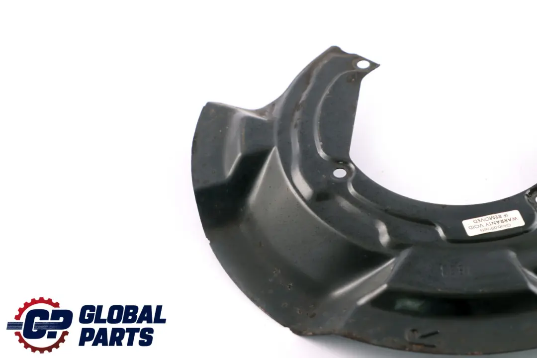 Protection Cover Plate Brake Disc Front Right O/S to Mini Cooper R56 R57 LCI with Part number 6772550 Mini Cooper R56 R57 LCI Protection Cover Plate Brake Disc Front Right O/S - SKU 6772550 - Part number 6772550