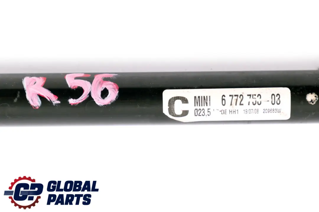 Barra Estabilizadora Eje Delantero Mini Cooper R55 R56 Estabilizadora 23,5MM para con número de pieza 6772753 Barra Estabilizadora Eje Delantero Mini Cooper R55 R56 Estabilizadora 23,5MM - SKU 6772753 - Número de pieza 6772753