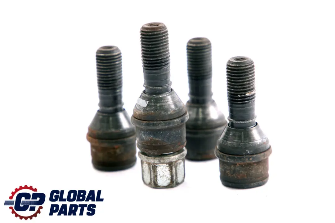 BMW X5 Series E53 Set Of Four Wheel Bolt Black With Adapter Security Nut - SKU 6773191 - Part number 6773191