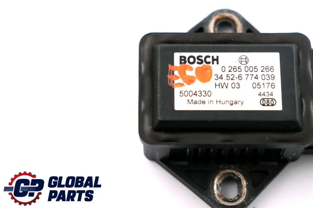 Drehratensensor Steuergerät Sensor BMW 5 6 er E60 E61 E63 E64 - SKU 6774039 - Teilenummer 6762235