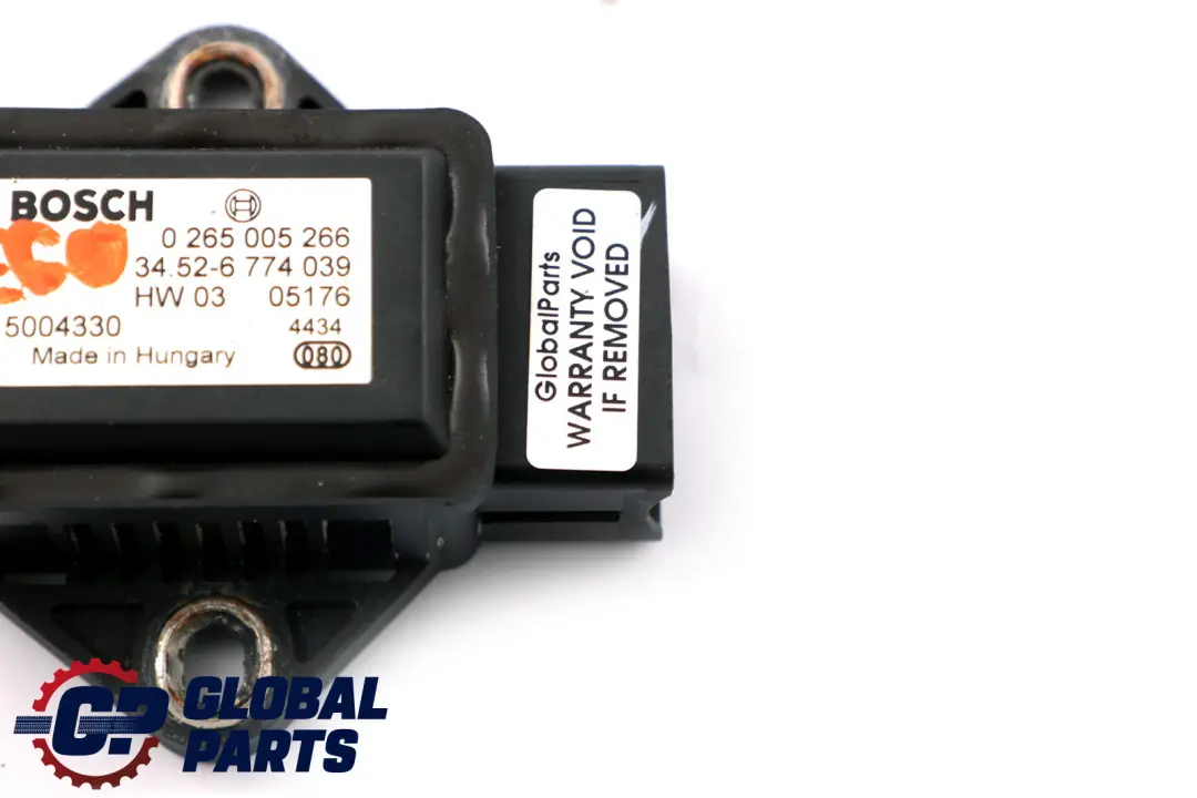 Drehratensensor Steuergerät Sensor BMW 5 6 er E60 E61 E63 E64 - SKU 6774039 - Teilenummer 6762235
