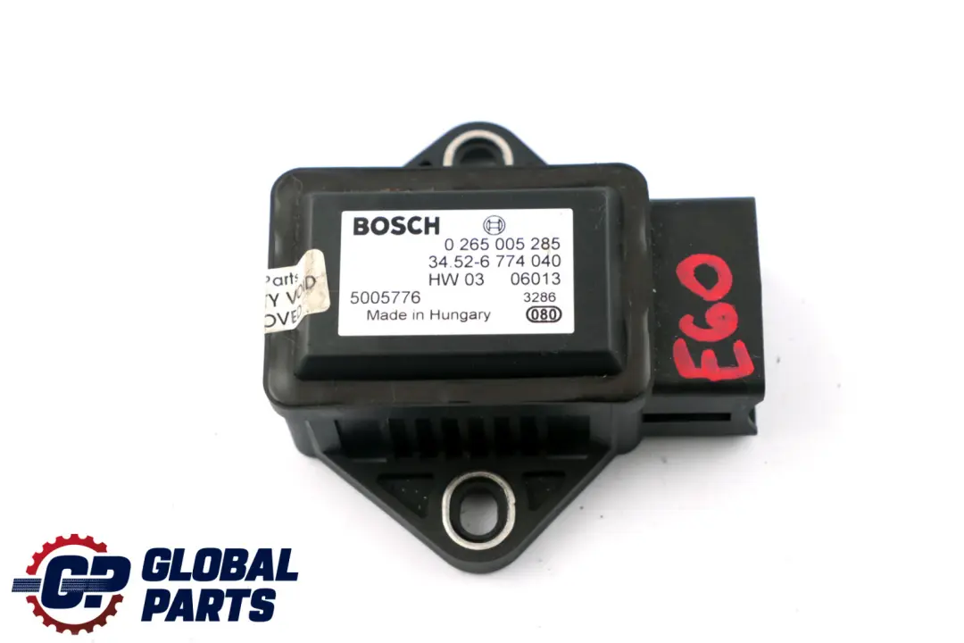 Steering Speed Sensor to BMW X3 E53 E60 E61 E64 E65 X5 E83 Power with Part number 6774040 BMW X3 E53 E60 E61 E64 E65 X5 E83 Power Steering Speed Sensor - SKU 6774040 - Part number 6774040