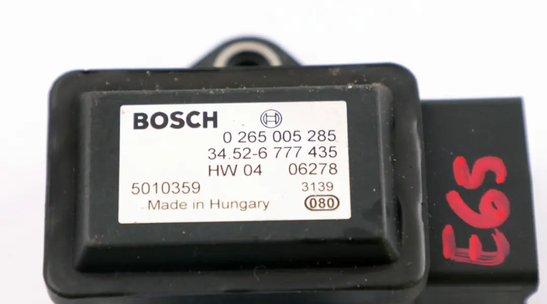 Czujnik Sensor ESP do BMW X3 E53 E60 E61 E64 E65 X5 E83 o numerze 6774040 BMW X3 E53 E60 E61 E64 E65 X5 E83 Czujnik Sensor ESP - SKU 6774040 - Numer Części 6774040