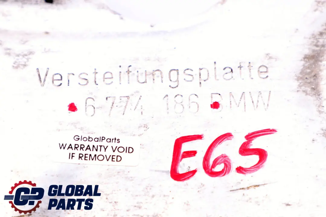 BMW E65 E66 Plaque De Renforcement Du Carter D'huile Moteur Diesel - SKU 6774186 - Numéro de pièce 6774186