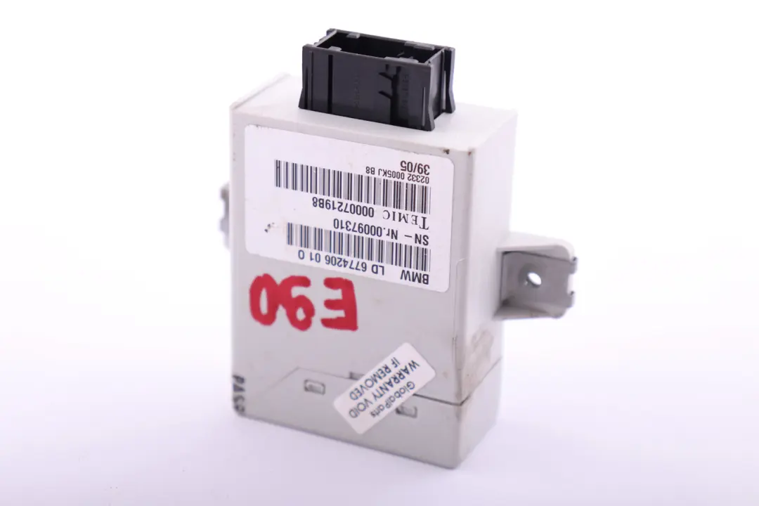 Cruise Control Attivo BMW E90 E91 E92 LCI Modulo Dinamico Longitudinale per con numero di parte 6774206 Cruise Control Attivo BMW E90 E91 E92 LCI Modulo Dinamico Longitudinale - SKU 6774206 - Numero di parte 6774206