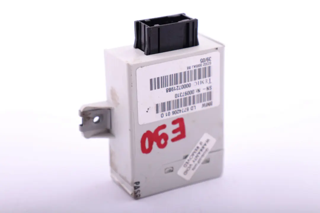 Cruise Control BMW E90 E91 E92 LCI Longitudinal Dynamic Module to Active with Part number 6774206 Active Cruise Control BMW E90 E91 E92 LCI Longitudinal Dynamic Module - SKU 6774206 - Part number 6774206