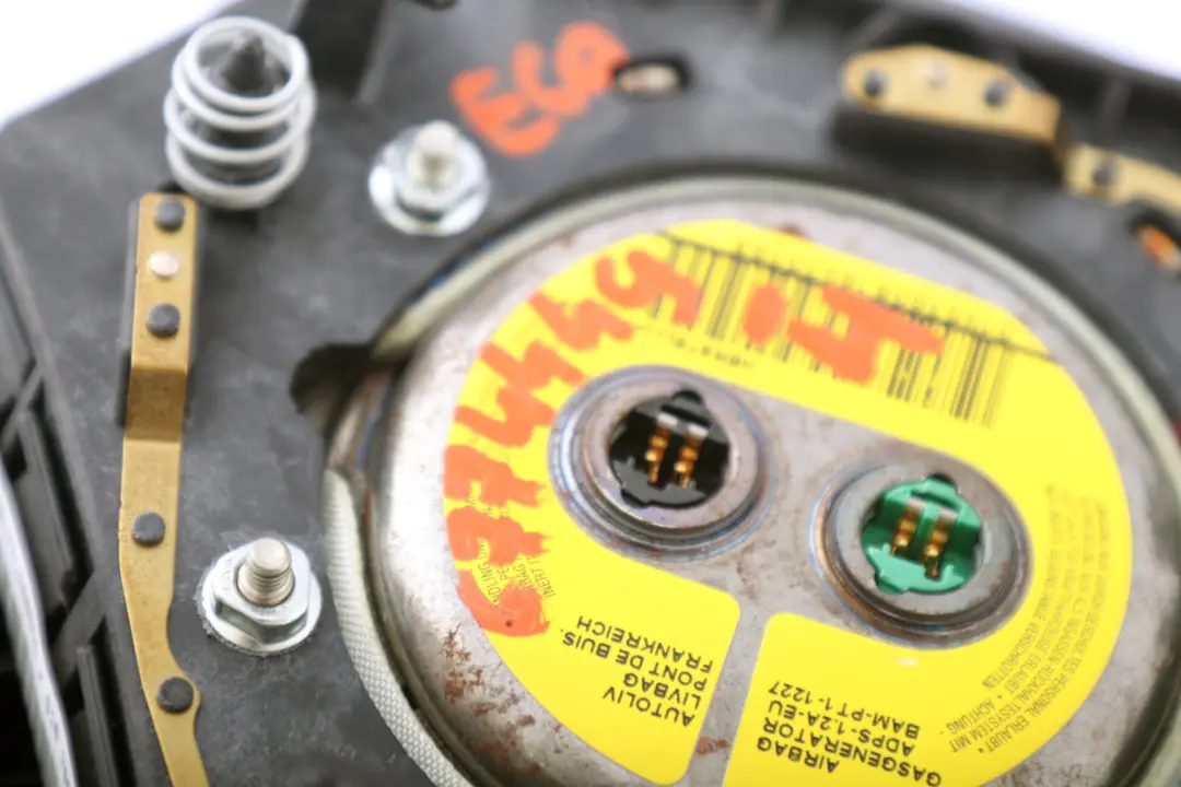 BMW 5 Series 3 E60 E61 LCI Steering Wheel Driver's Side Airbag Module - SKU 6774449-4 - Part number 6774449