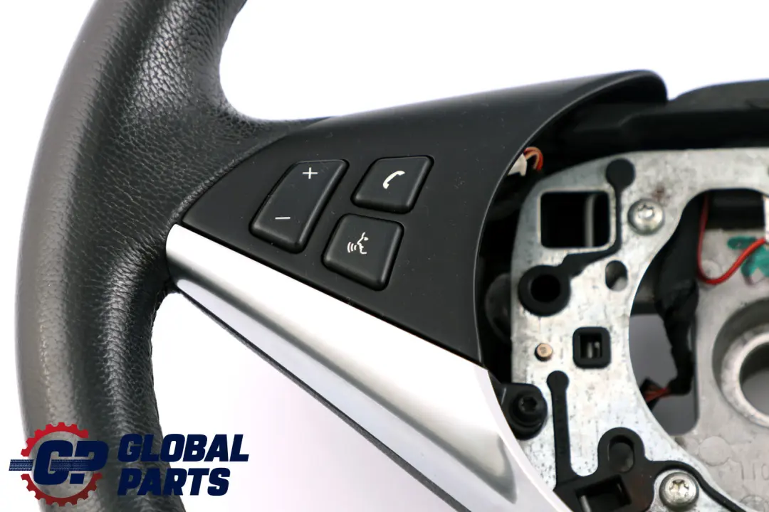 Leather Sport Steering Wheel Trim to BMW 5 6 Series E60 E61 E63 E64 Black with Part number 6774458 BMW 5 6 Series E60 E61 E63 E64 Black Leather Sport Steering Wheel Trim - SKU 6774458-1 - Part number 6774458