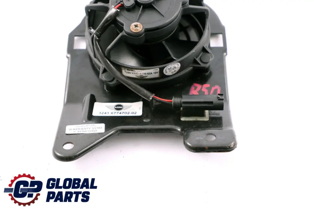 Fan With Protecting Grille Power Steering Pump to Mini R50 R52 R53 with Part number 6774702 Mini R50 R52 R53 Fan With Protecting Grille Power Steering Pump - SKU 6774702 - Part number 6774702