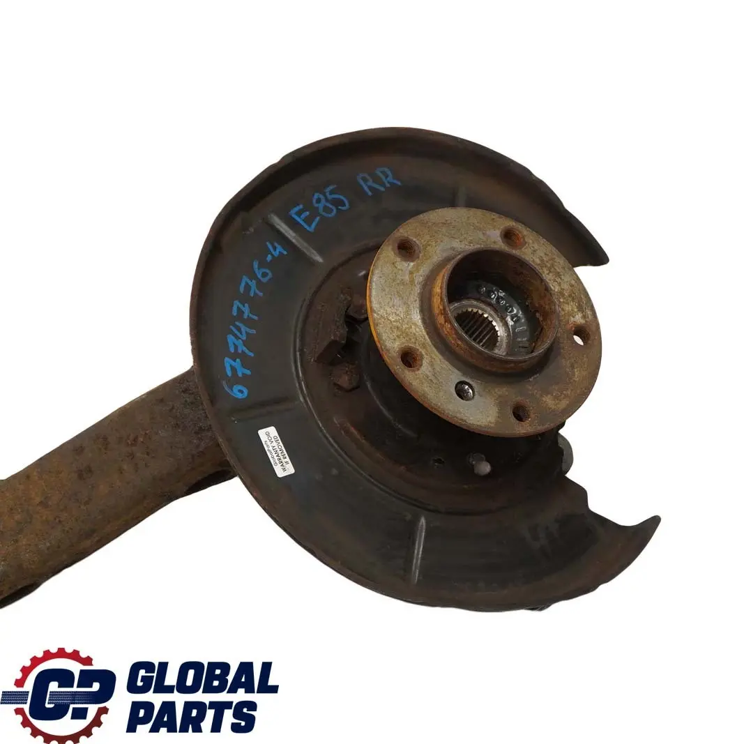 Trasera Derecha Suspensión Pierna Eje Brazo Saliente para BMW Z4 E85 Roadster con número de pieza 6774776 BMW Z4 E85 Roadster Trasera Derecha Suspensión Pierna Eje Brazo Saliente - SKU 6774776-4 - Número de pieza 6774776