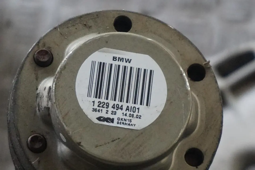 BMW 3 E46 316i N42 116PS Abtriebswelle Schwenklager Bremssattel Hinten Rechts - SKU 6774778 - Teilenummer 6774778