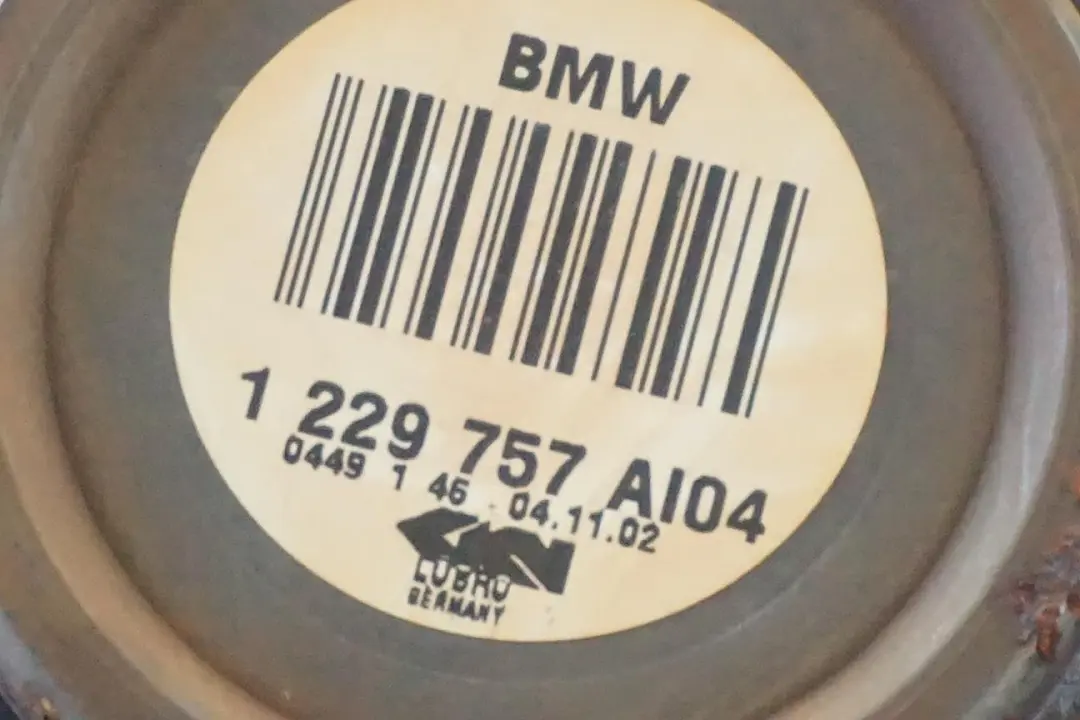 M57 184PS Abtriebswelle Schwenklager Hinten Links für BMW 3 E46 Sedan 330d mit Teilenummer 6774777 BMW 3 E46 Sedan 330d M57 184PS Abtriebswelle Schwenklager Hinten Links - SKU 6774779 - Teilenummer 6774777