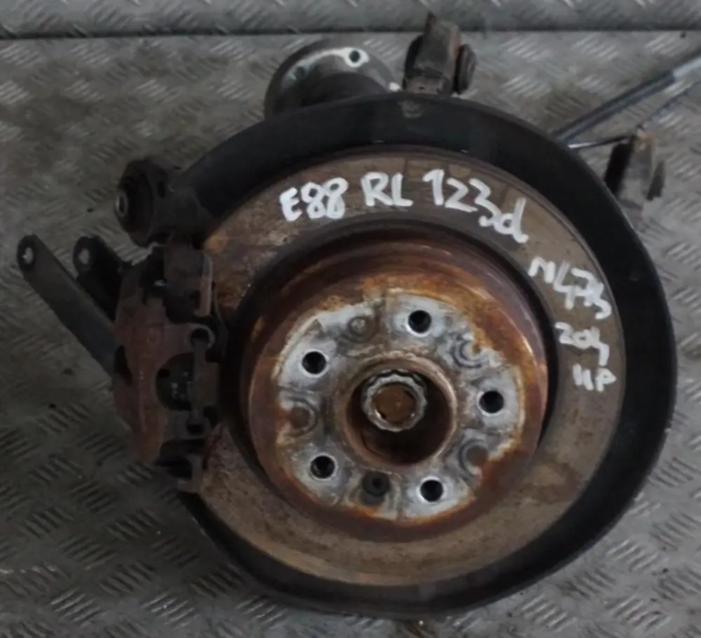 N47S Rear Left N/S Suspension Hub Leg Brake Caliper Disc to BMW 1 E88 Cabrio 123d with Part number 6774807 BMW 1 E88 Cabrio 123d N47S Rear Left N/S Suspension Hub Leg Brake Caliper Disc - SKU 6774807-14 - Part number 6774807