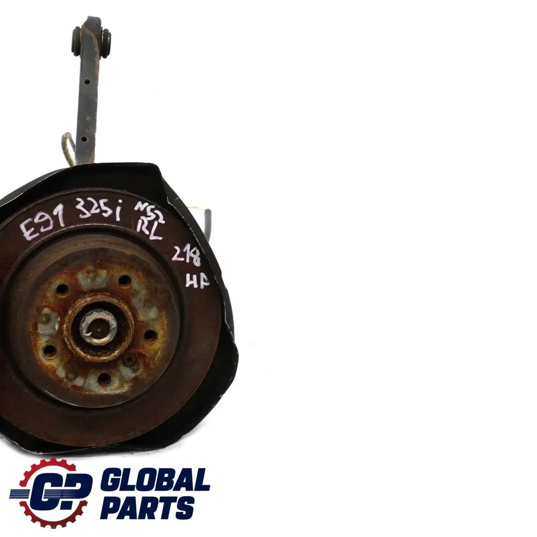 N52 Rear Left N/S Suspension Leg Axle Brake Hub to BMW 3 E91 Touring 325i with Part number 6774807 BMW 3 E91 Touring 325i N52 Rear Left N/S Suspension Leg Axle Brake Hub - SKU 6774807-16 - Part number 6774807