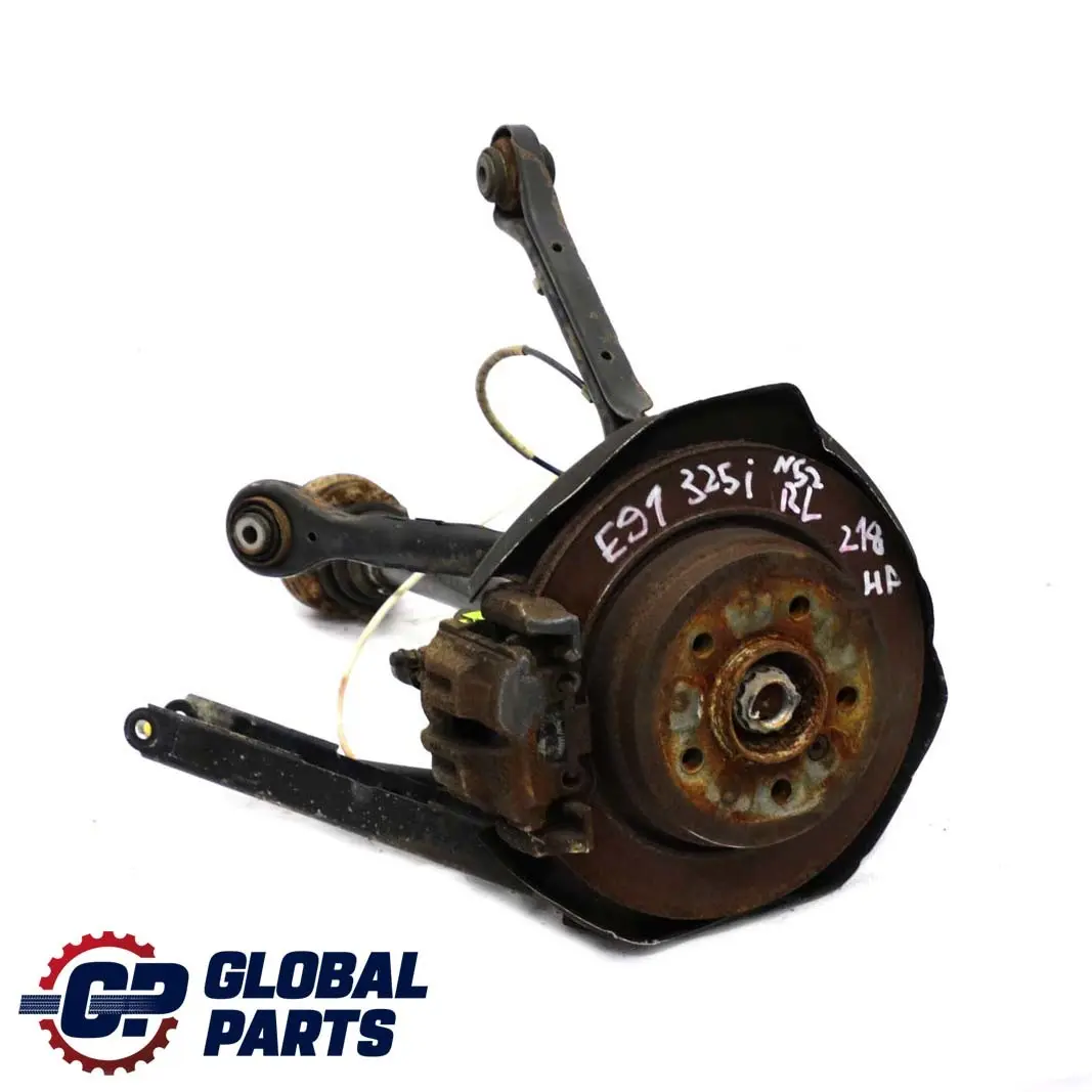 N52 Rear Left N/S Suspension Leg Axle Brake Hub to BMW 3 E91 Touring 325i with Part number 6774807 BMW 3 E91 Touring 325i N52 Rear Left N/S Suspension Leg Axle Brake Hub - SKU 6774807-16 - Part number 6774807
