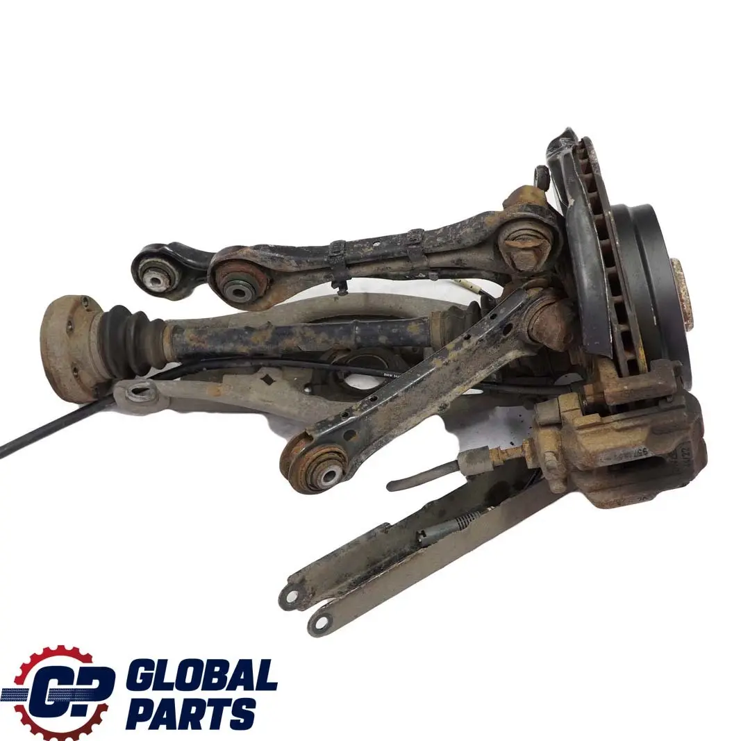 BMW E90 330d N57 M57N2 Eje Trasero Izquierdo Pierna Suspensión Freno Disco Cubo - SKU 6774807-18 - Número de pieza 6774807