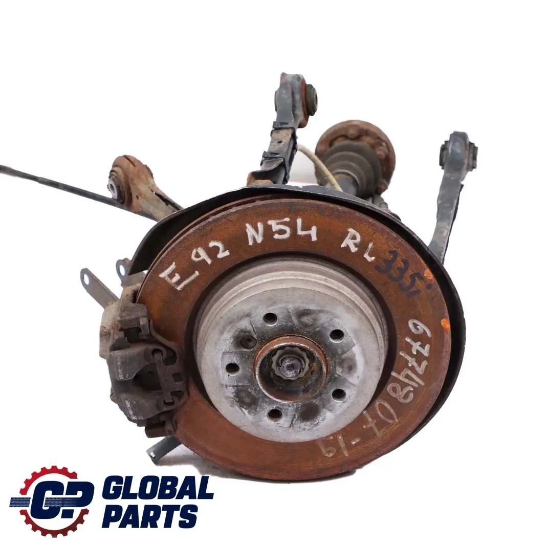 BMW 3 E92 Coupe 335i N54 Schwenklager Radträger Bremssattel Set Hinten Links - SKU 6774807-19 - Teilenummer 6774807