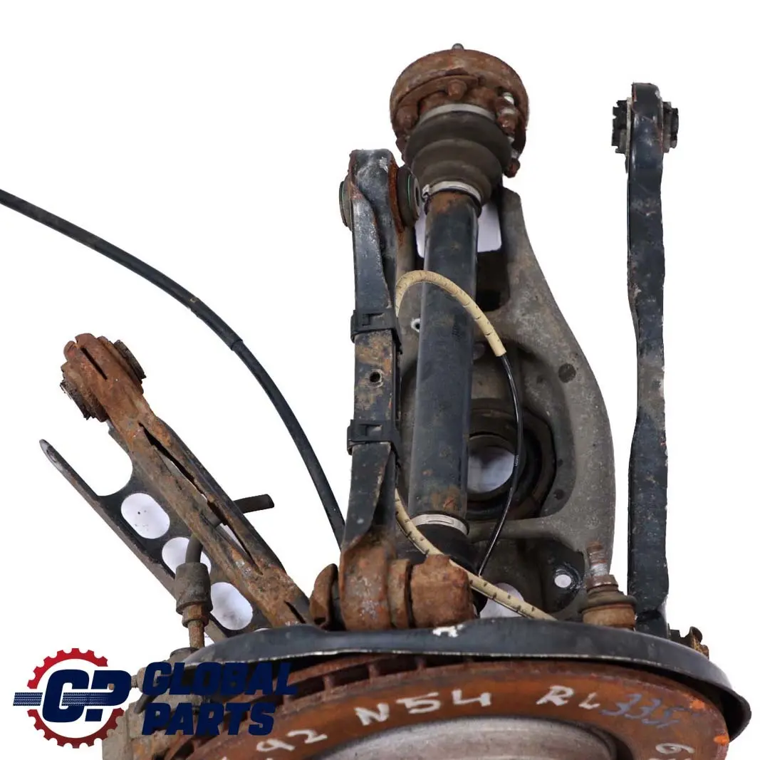 BMW 3 E92 Coupe 335i N54 Schwenklager Radträger Bremssattel Set Hinten Links - SKU 6774807-19 - Teilenummer 6774807