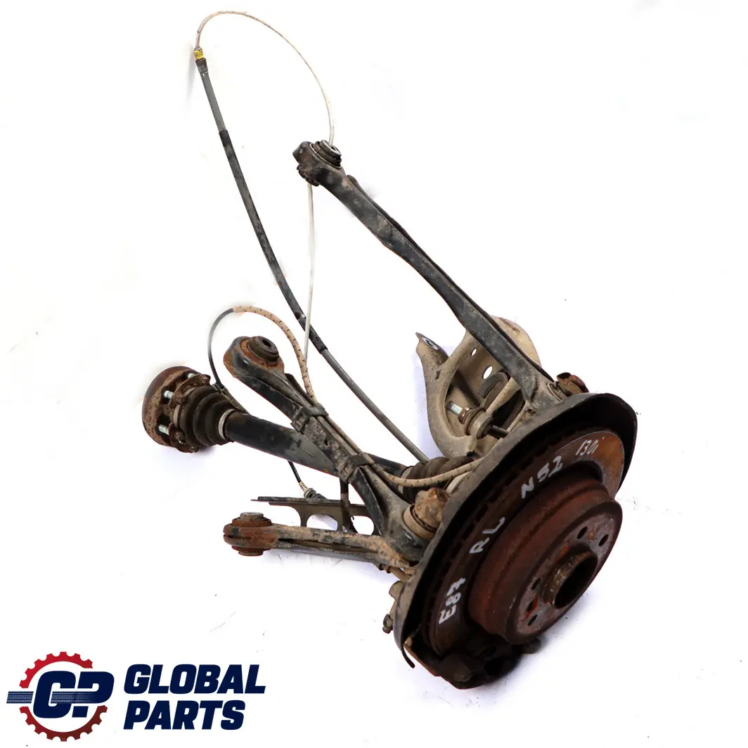 N52 Rear Left N/S Suspension Leg Axle Brake Disc Hub Set to BMW 1 Series E87 130i with Part number 6774807 BMW 1 Series E87 130i N52 Rear Left N/S Suspension Leg Axle Brake Disc Hub Set - SKU 6774807-20 - Part number 6774807