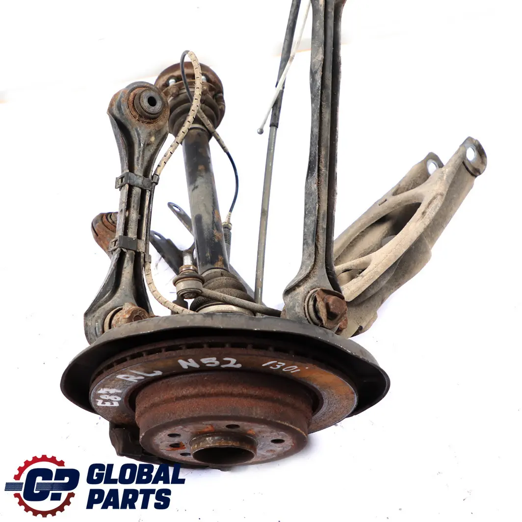 N52 trasera izquierda N / Suspension Pierna Eje Freno Disco Hub Set para BMW E87 130i con número de pieza 6774807 BMW E87 130i N52 trasera izquierda N / Suspension Pierna Eje Freno Disco Hub Set - SKU 6774807-20 - Número de pieza 6774807