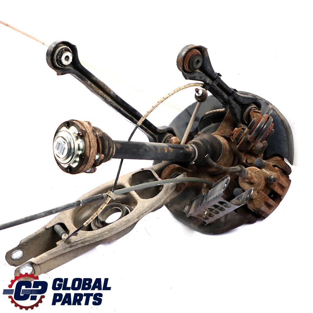 N52 trasera izquierda N / Suspension Pierna Eje Freno Disco Hub Set para BMW E87 130i con número de pieza 6774807 BMW E87 130i N52 trasera izquierda N / Suspension Pierna Eje Freno Disco Hub Set - SKU 6774807-20 - Número de pieza 6774807