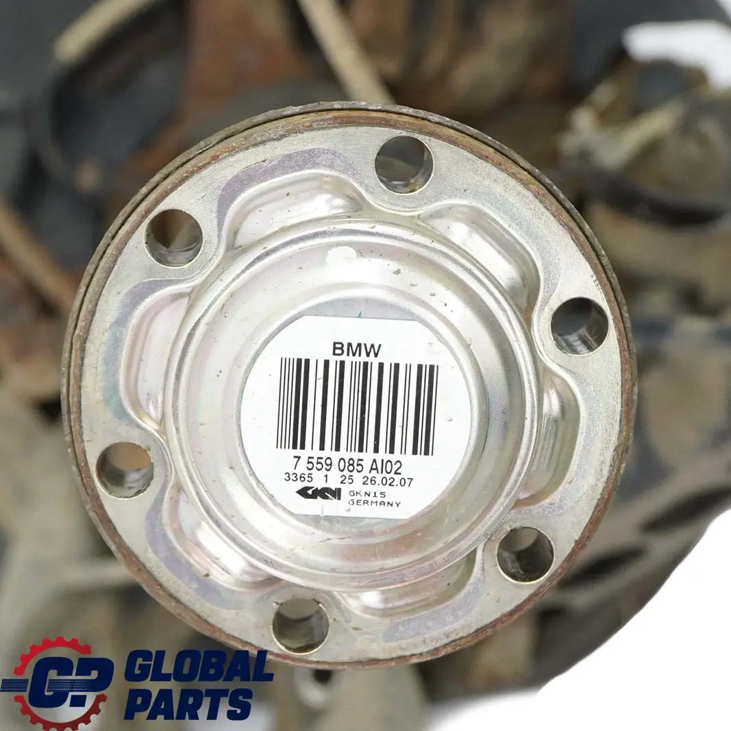 BMW 3 E91 325i N52 Rear Left N/S Suspension Leg Axle Brake Hub Automatic - SKU 6774807-21 - Part number 6774807