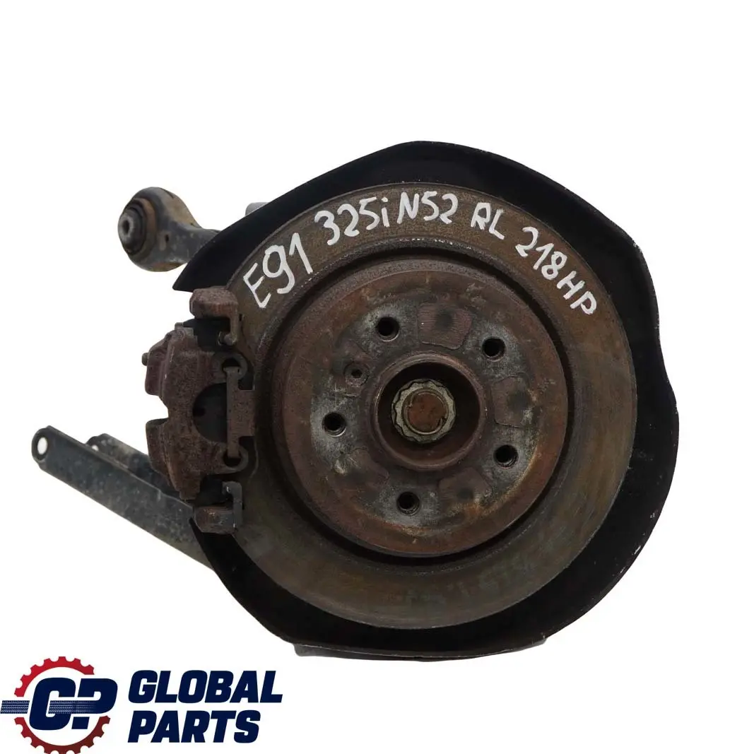 BMW 3 E91 325i N52 Rear Left N/S Suspension Leg Axle Brake Wheel Hub Manual - SKU 6774807-24 - Part number 6774807