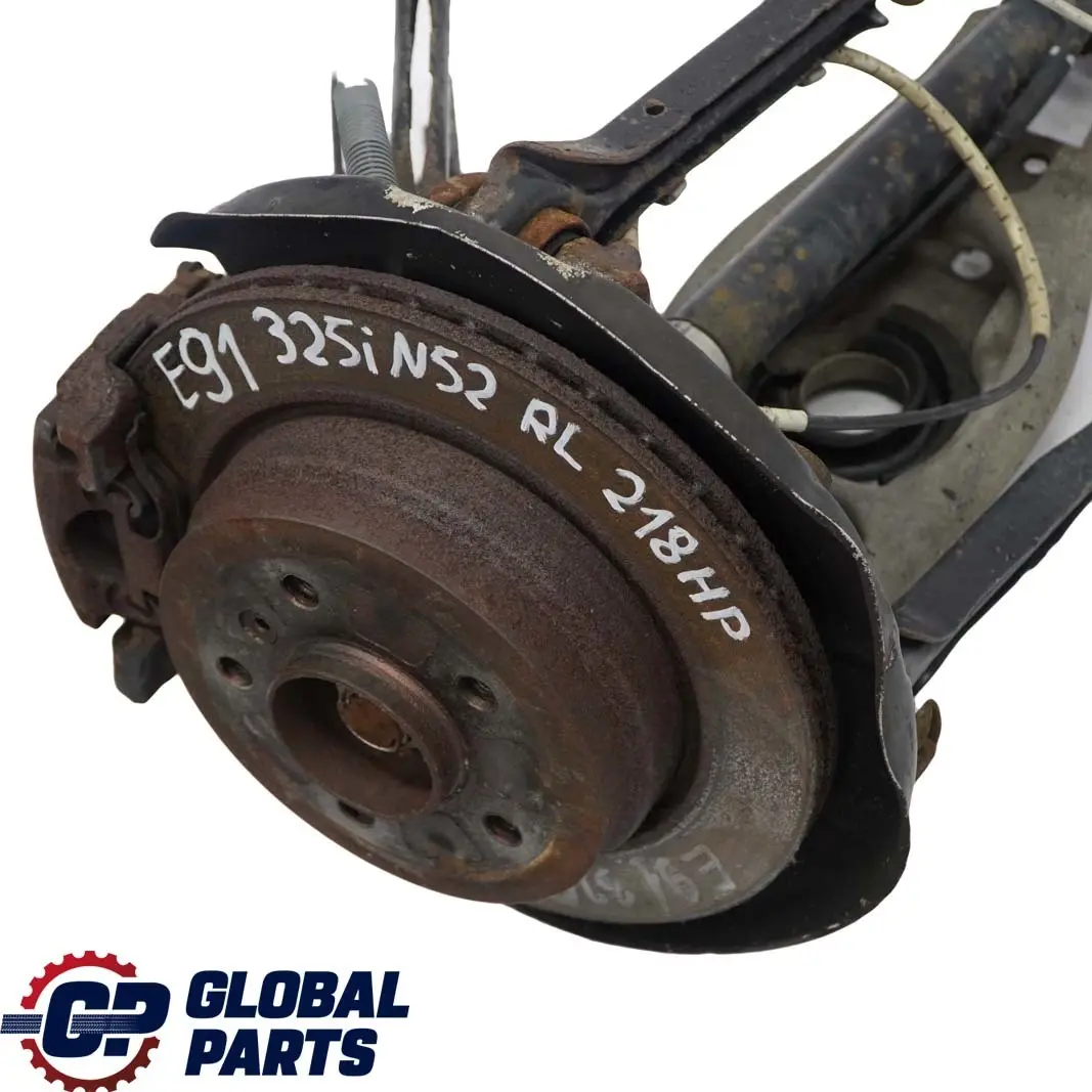 BMW 3 E91 325i N52 Rear Left N/S Suspension Leg Axle Brake Wheel Hub Manual - SKU 6774807-24 - Part number 6774807