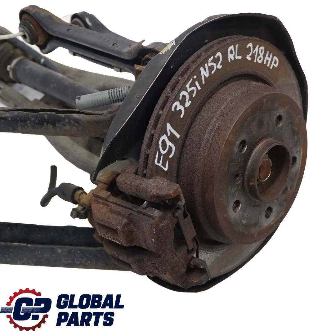 BMW 3 E91 325i N52 Rear Left N/S Suspension Leg Axle Brake Wheel Hub Manual - SKU 6774807-24 - Part number 6774807