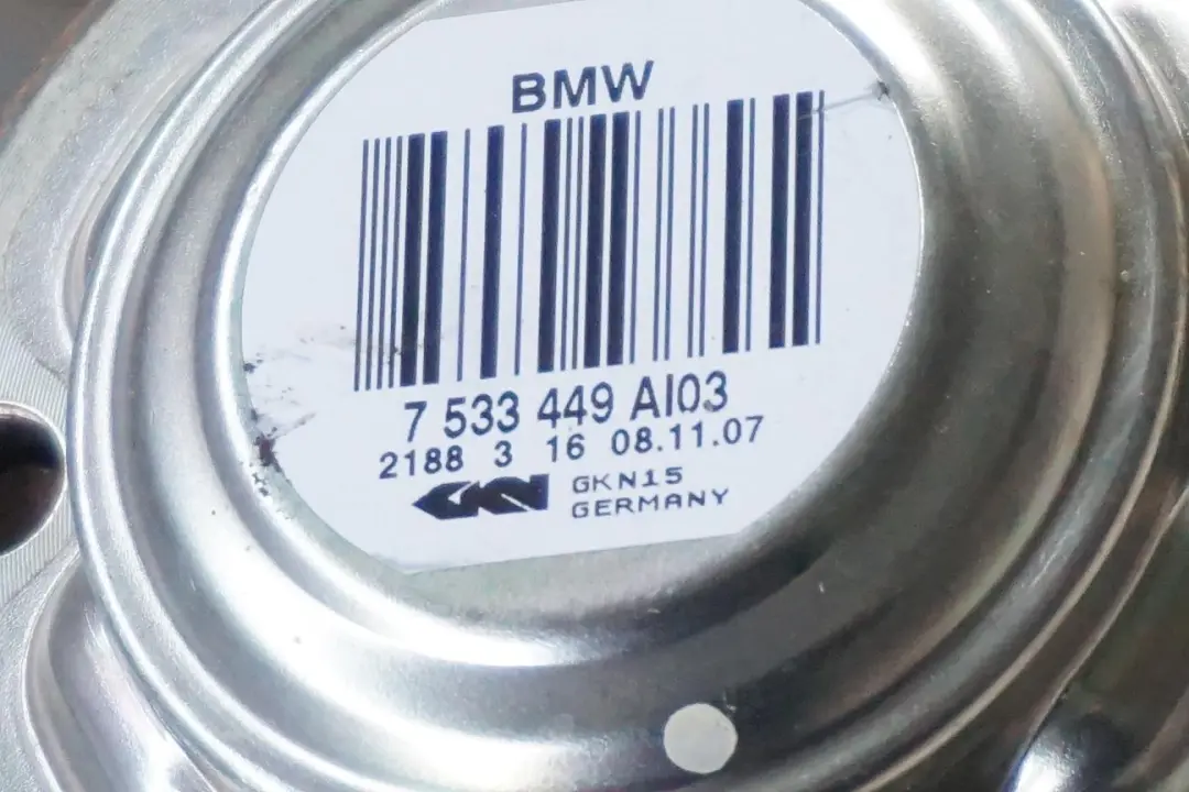 BMW E91 325d M57N2 Sospensione posteriore sinistra Gamba dell'assale Disco Freno - SKU 6774807-4 - Numero di parte 6774807